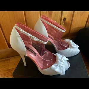 Gorgeous White Nina Bridal Shoes